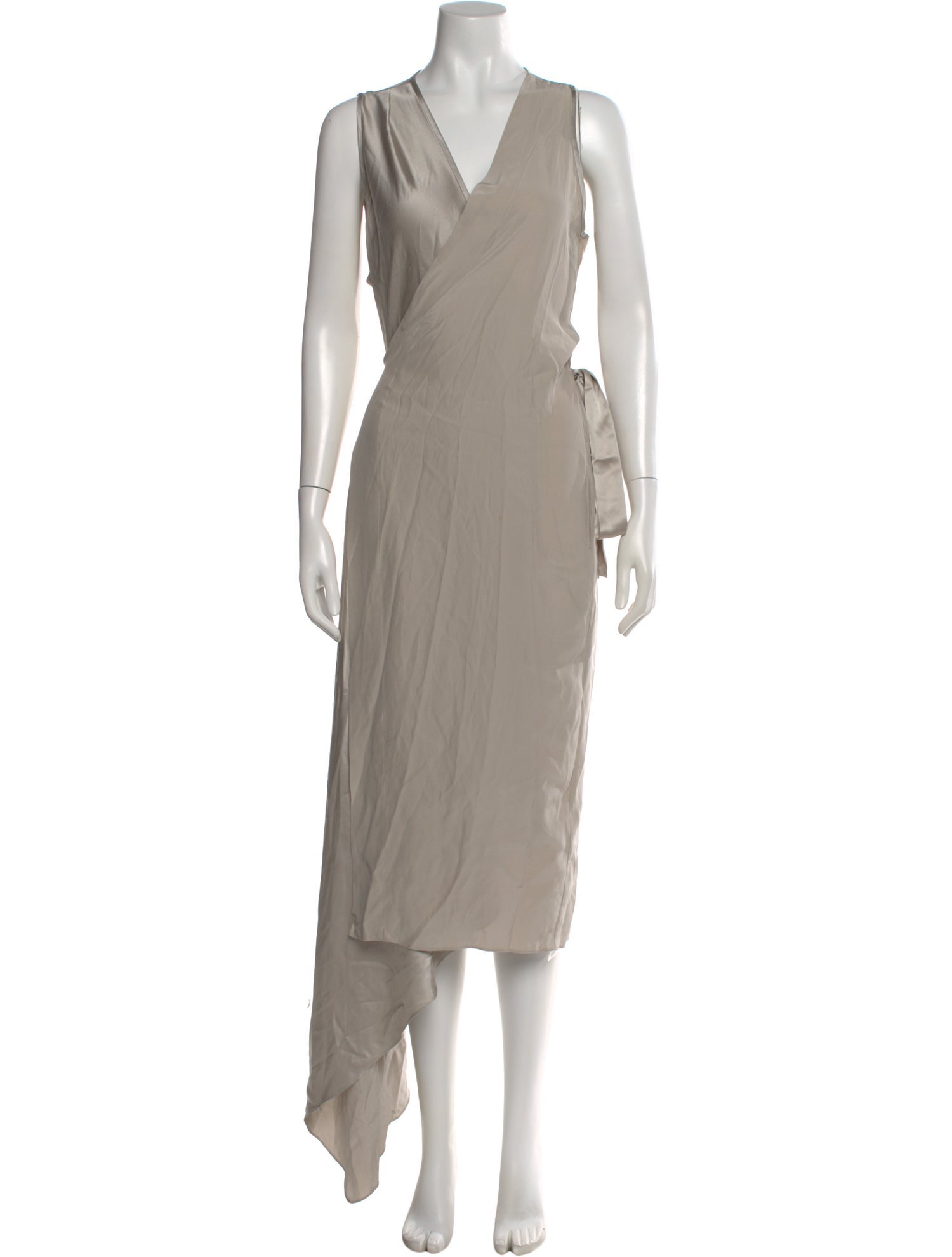 KES Silk Midi Length Dress