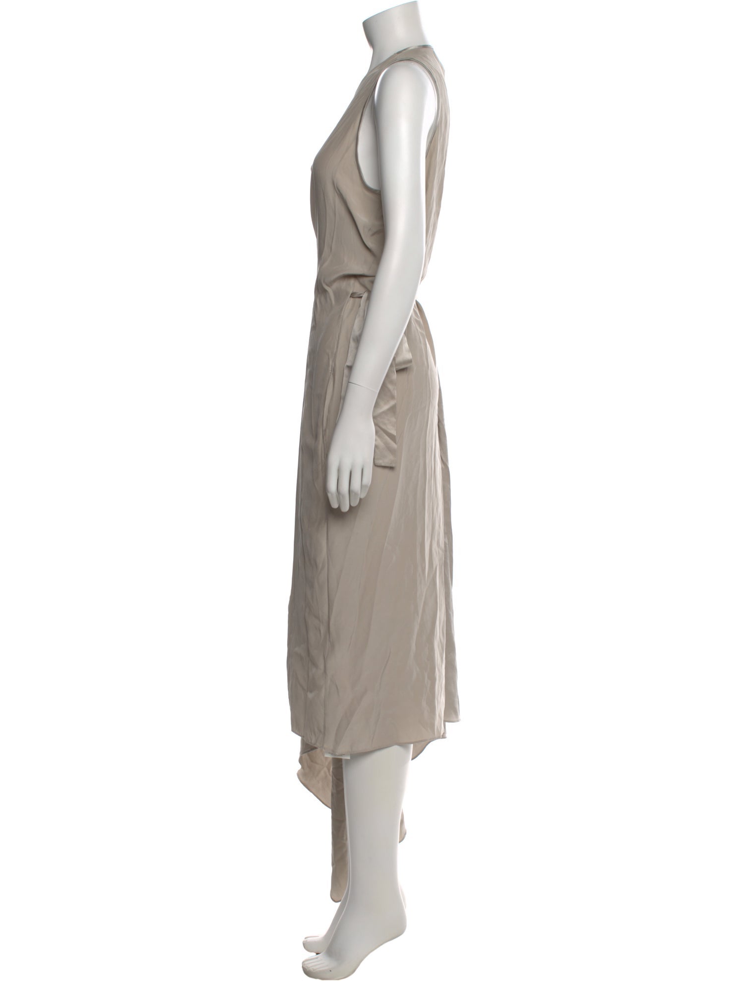 KES Silk Midi Length Dress
