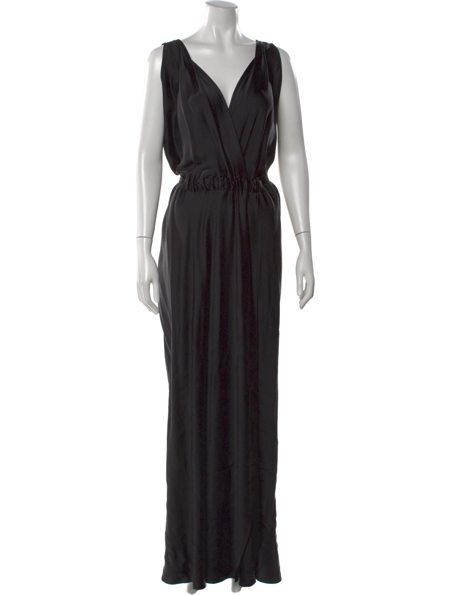 KES Silk Long Dress