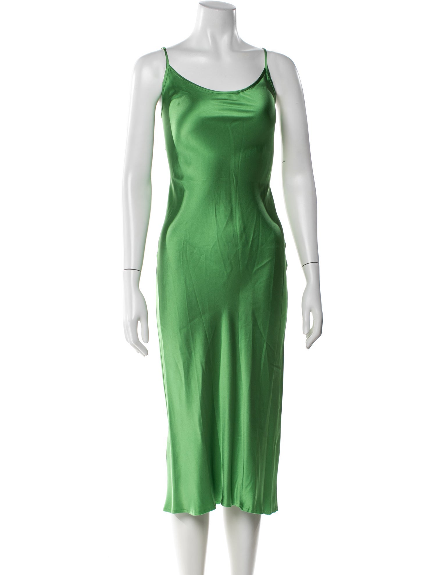 KES Silk Midi Length Dress