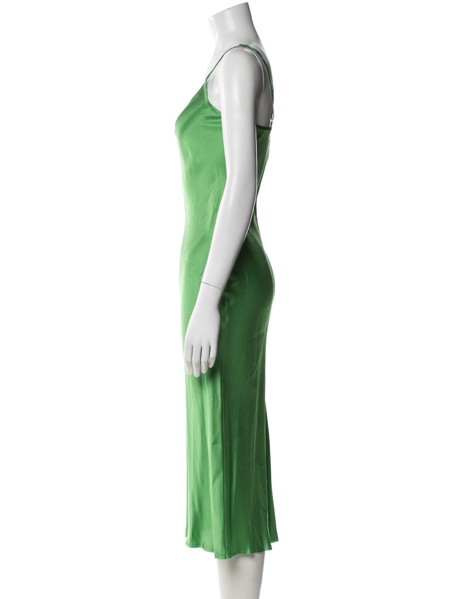 KES Silk Midi Length Dress