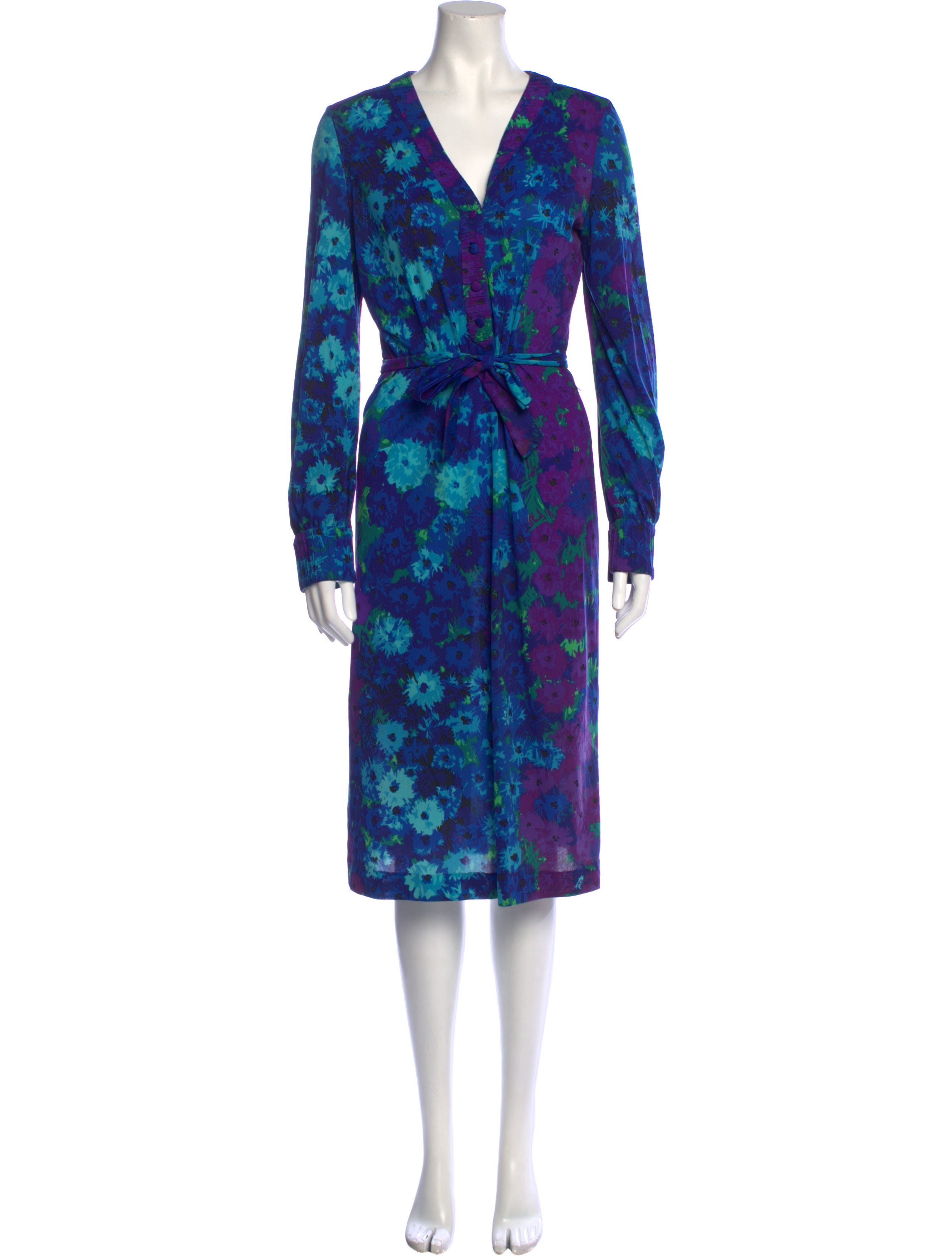 Ken Scott Vintage Midi Length Dress