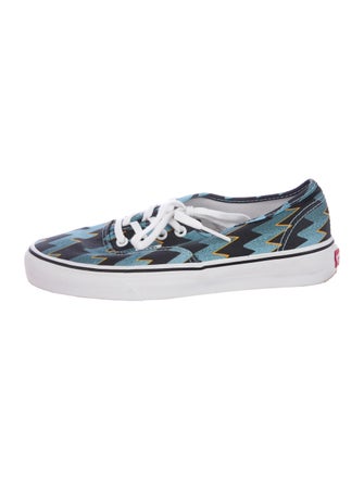 Kenzo x Vans Lightning Bolt Print Sneakers