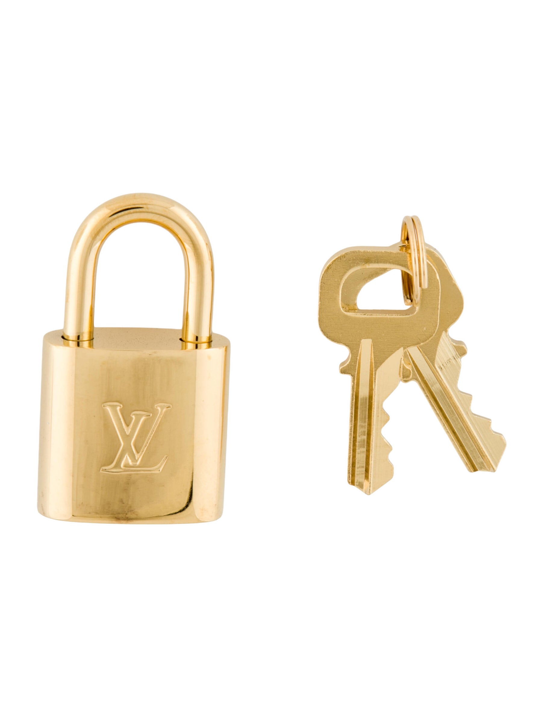 Louis Vuitton Brass Padlock w/ Keys
