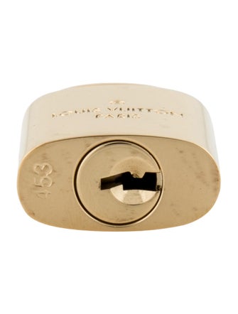 Louis Vuitton Brass Padlock w/ Keys