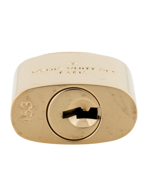 Louis Vuitton Brass Padlock w/ Keys
