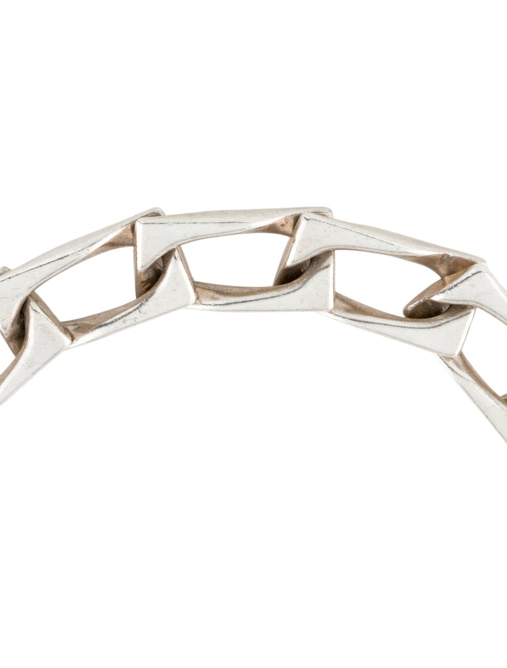 Gucci Vintage Square Link Toggle Bracelet - image 3