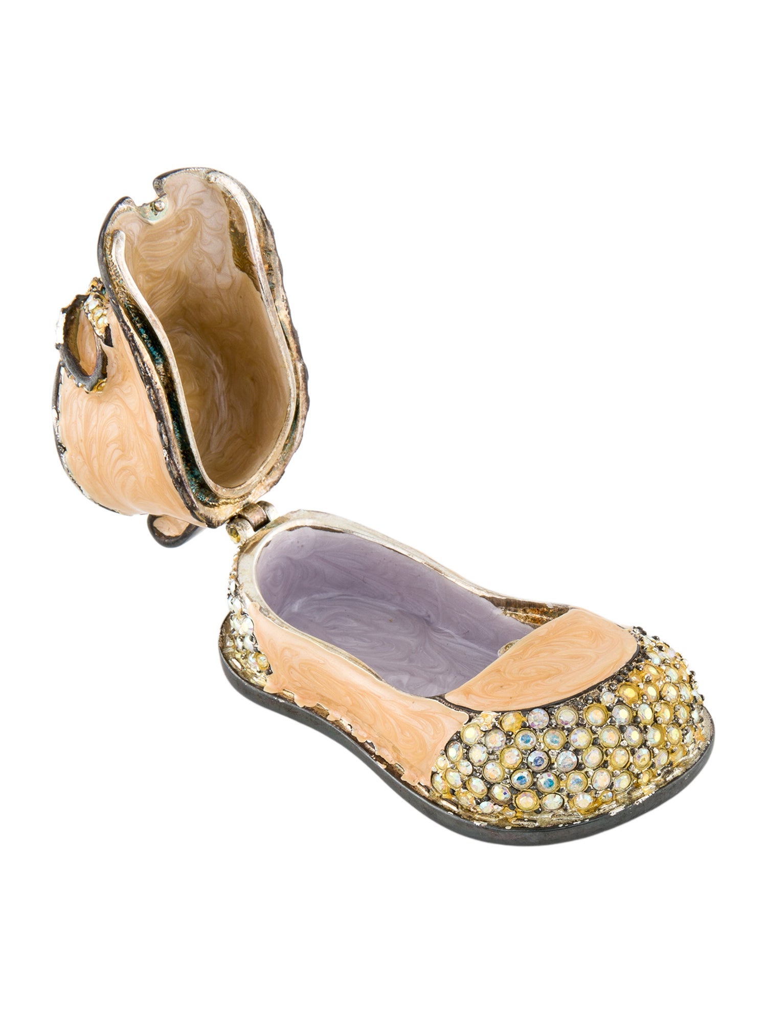 Jay Strongwater Embellished Metal Pill Case w/Tags