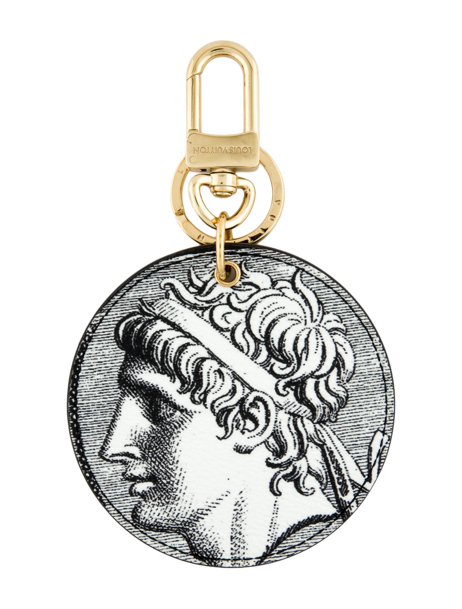 Louis Vuitton Leather Keyring