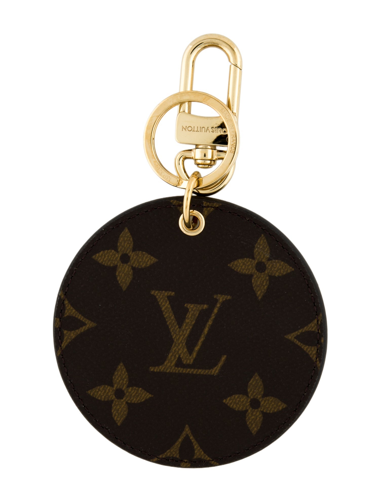 Louis Vuitton Leather Keyring