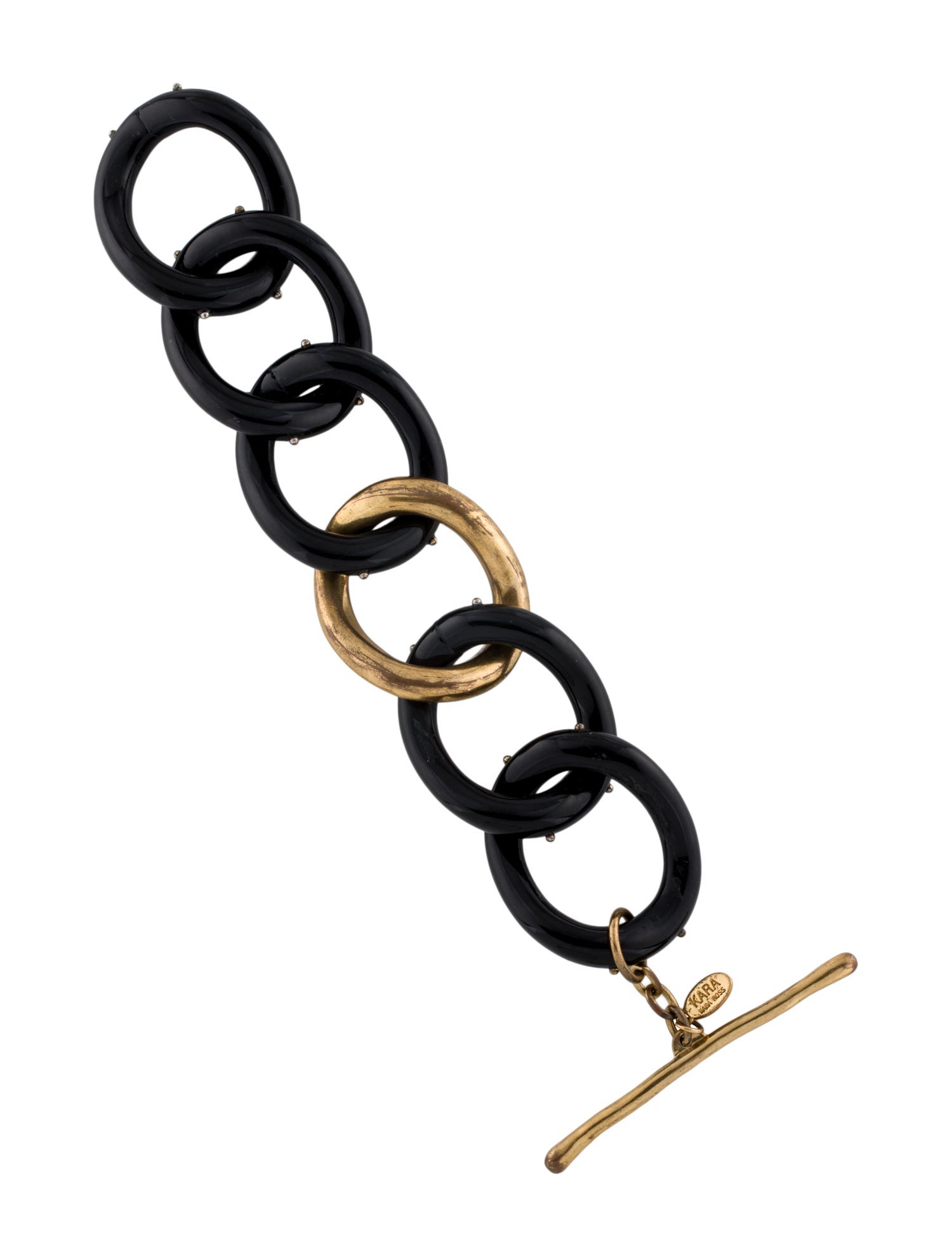 Kara by Kara Ross Resin Link Bracelet