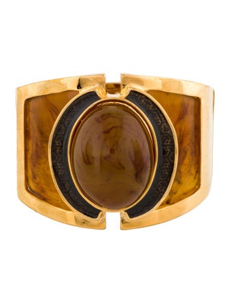 Kara by Kara Ross Resin Hinged Bangle Bracelet