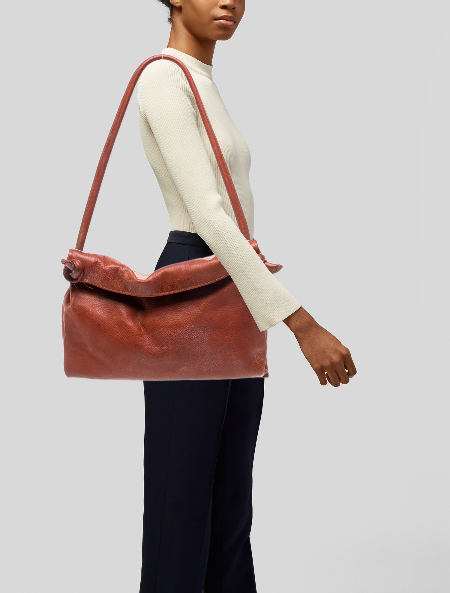 Kara by Kara Ross Leather Clutch