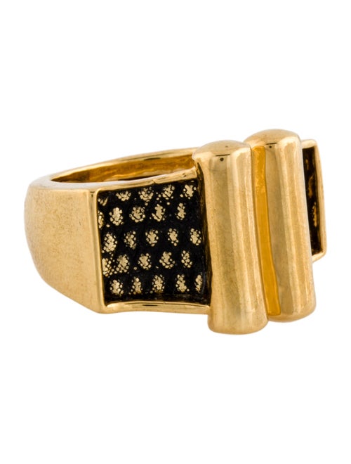 Kara by Kara Ross Textured Ring