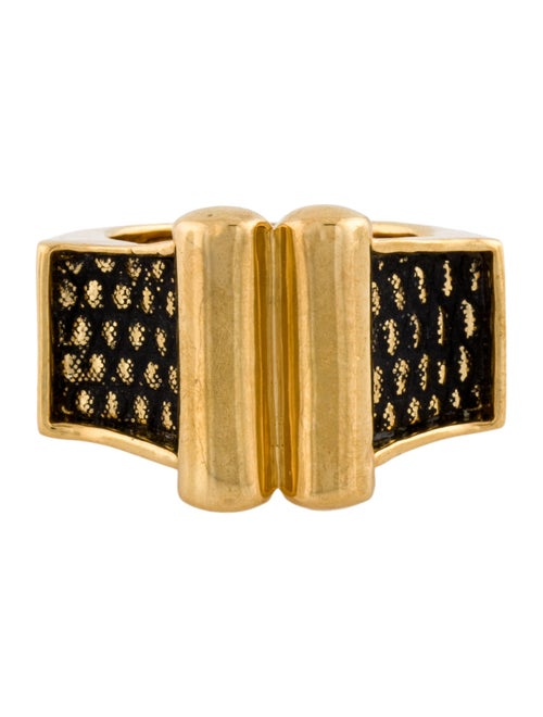 Kara by Kara Ross Textured Ring