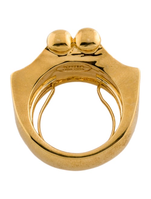 Kara by Kara Ross Textured Ring