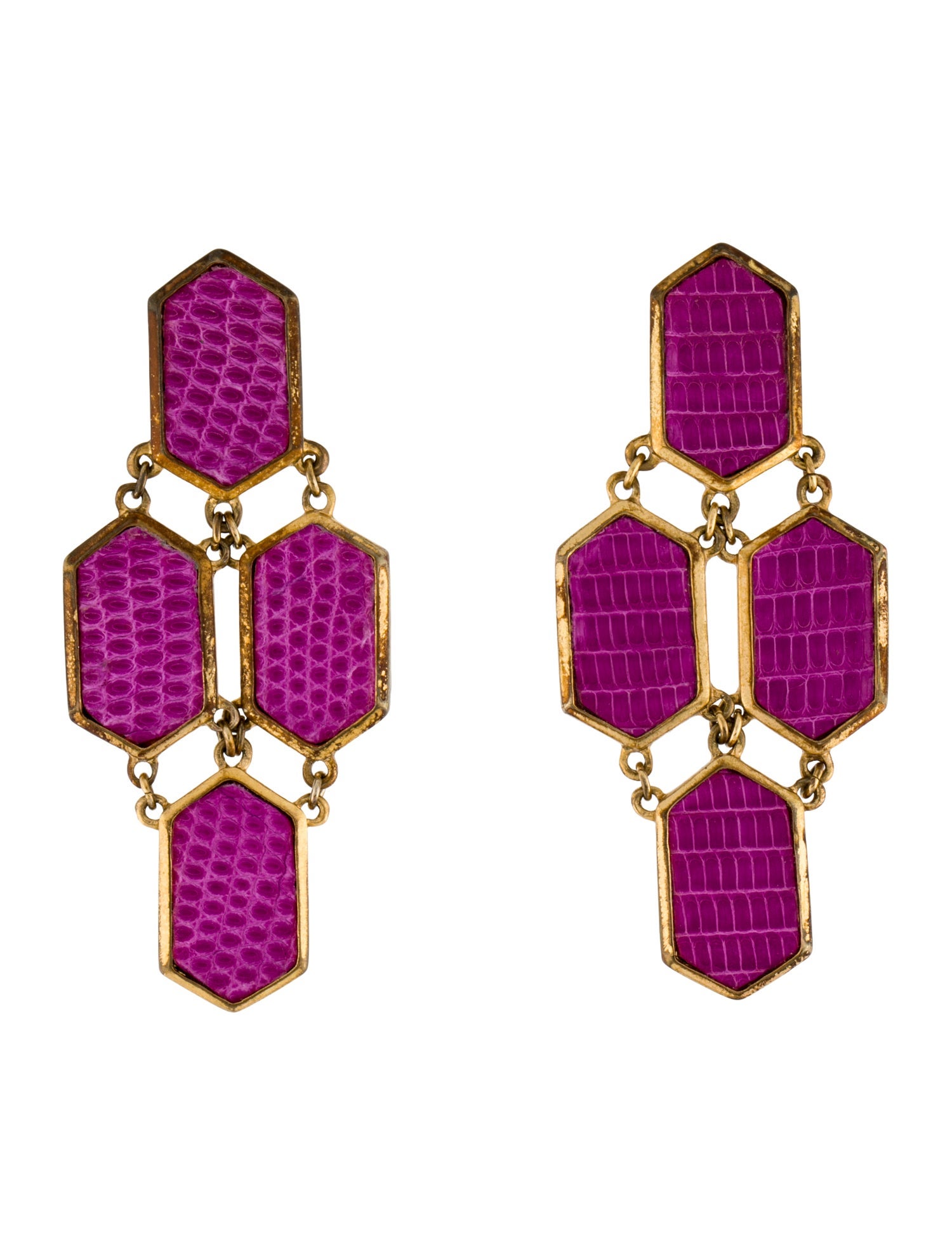 Kara by Kara Ross Ross Scale Drop Earrings