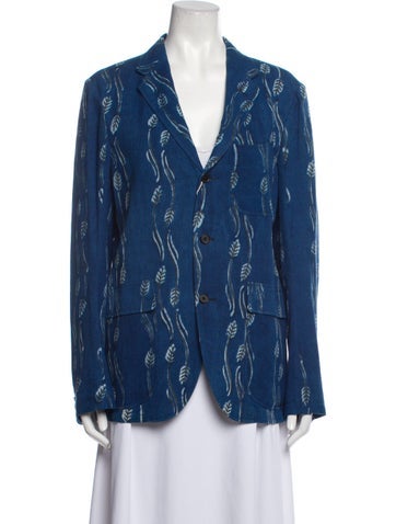Kenneth Field Suiting Printed Blazer M