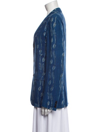 Kenneth Field Printed Blazer