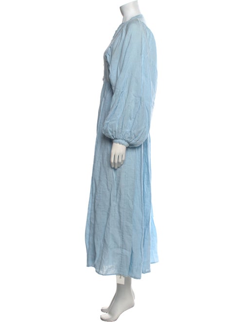 Kinga Csilla Linen Long Dress