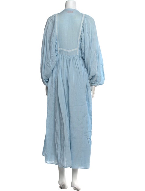 Kinga Csilla Linen Long Dress