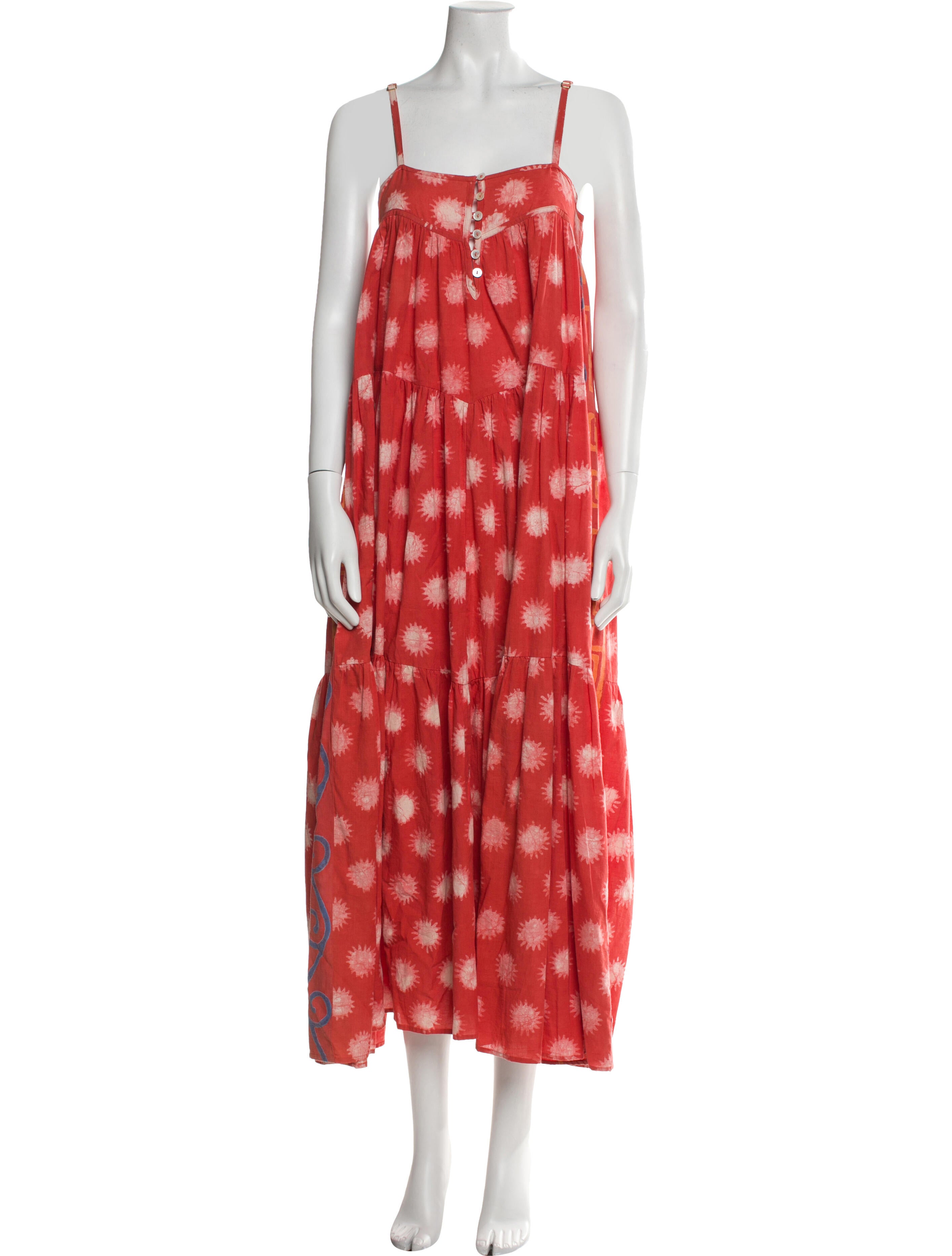 Kinga Csilla Printed Long Dress