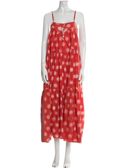 Kinga Csilla Printed Long Dress