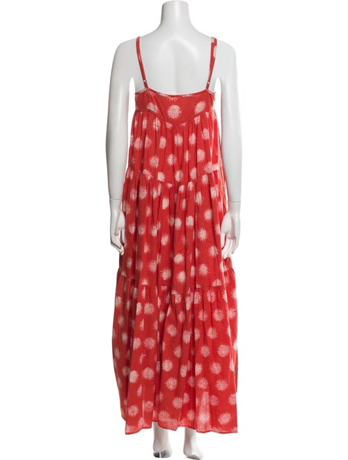 Kinga Csilla Printed Long Dress