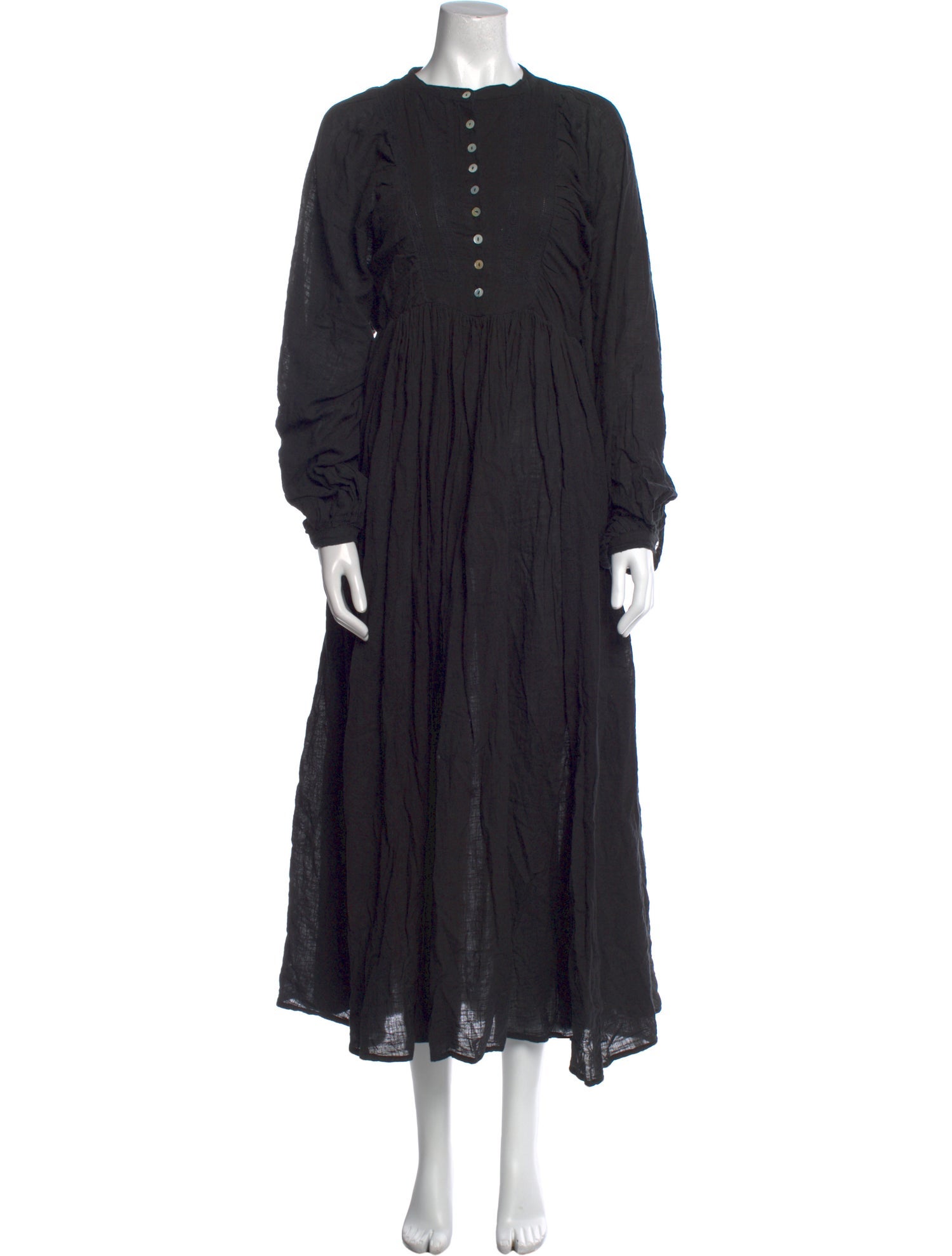 Kinga Csilla Crew Neck Long Dress