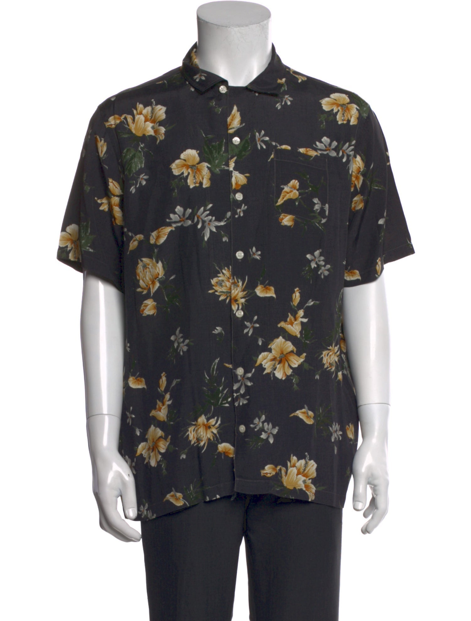 Kestin Hare Floral Print Short Sleeve Shirt