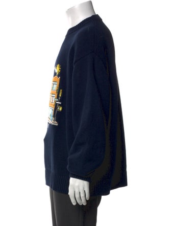 KITH x Sesame Street Graphic Print Crew Neck Pullover