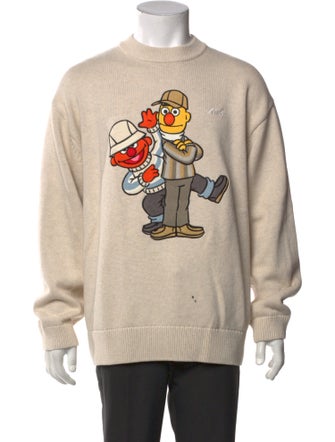 KITH x Sesame Street Graphic Print Crew Neck Pullover