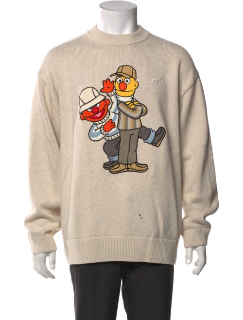 KITH x Sesame Street Graphic Print Crew Neck Pullover