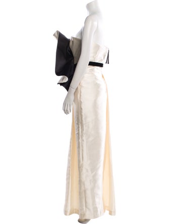 Khoon Hooi Strapless Long Dress