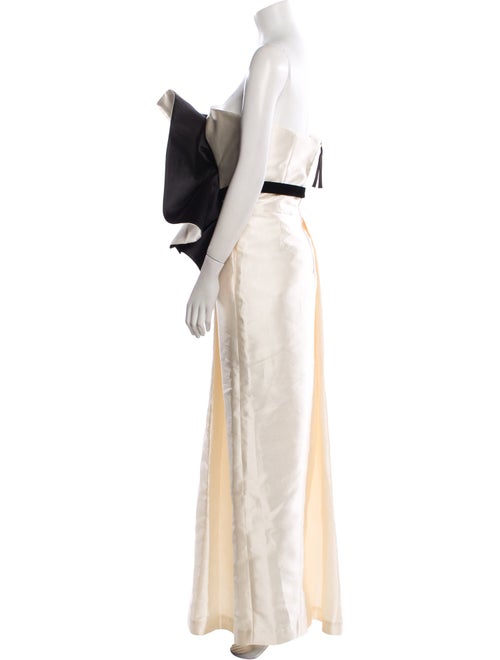 Khoon Hooi Strapless Long Dress