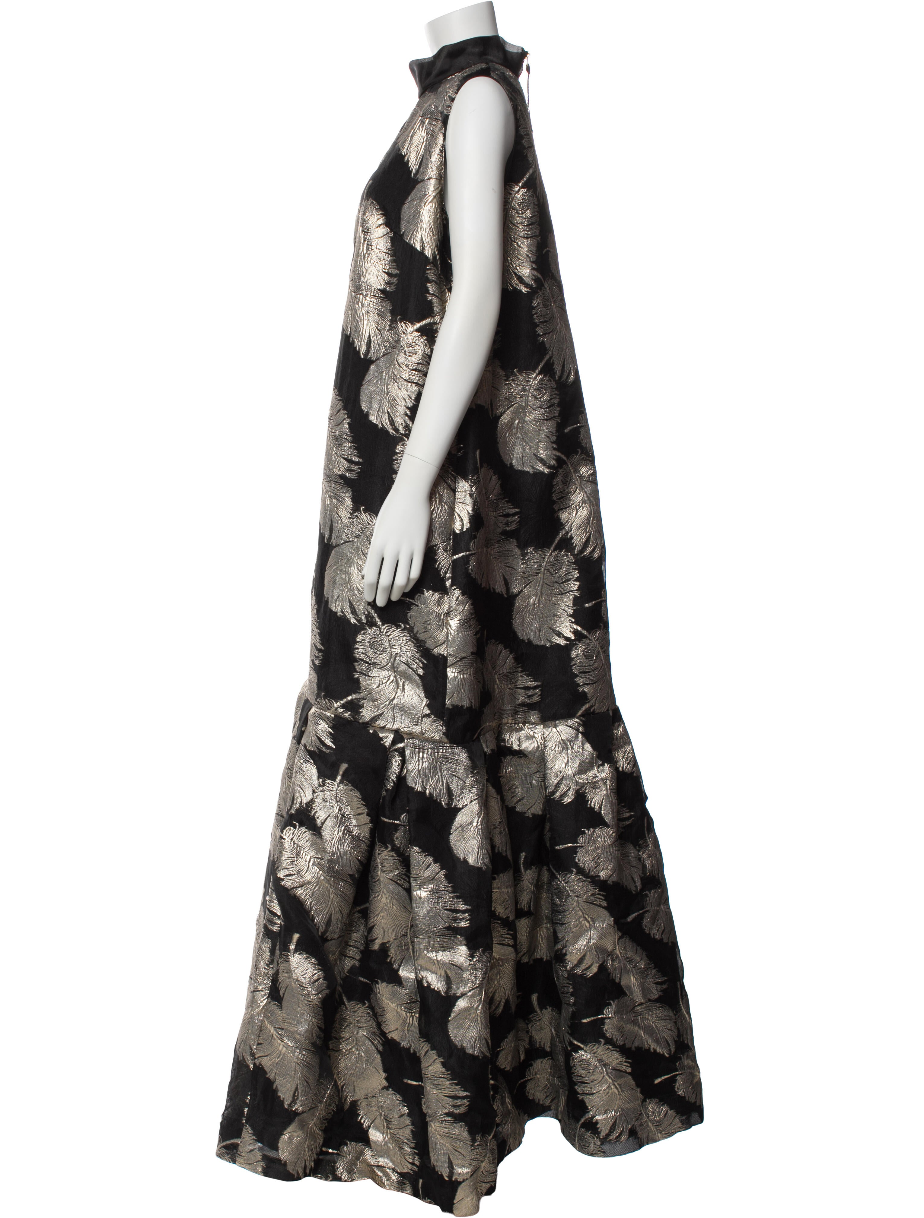 Khoon Hooi Floral Print Midi Length Dress