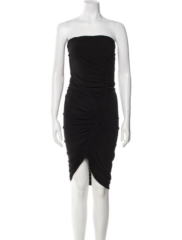 KHY Dresses Strapless Knee-Length Dress XXS