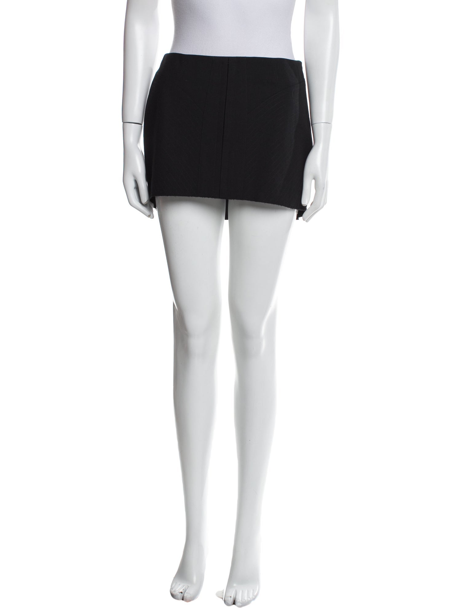 KHY Raw-Edge Trim Mini Skirt w/ Tags