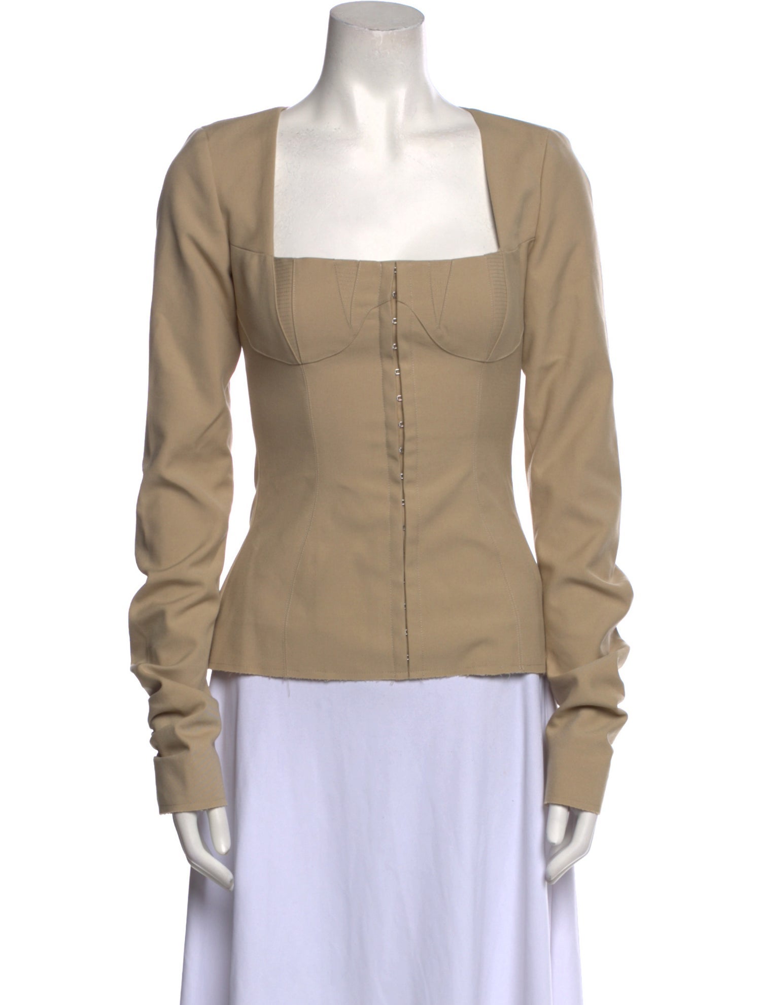 KHY Square Neckline Long Sleeve Top w/ Tags