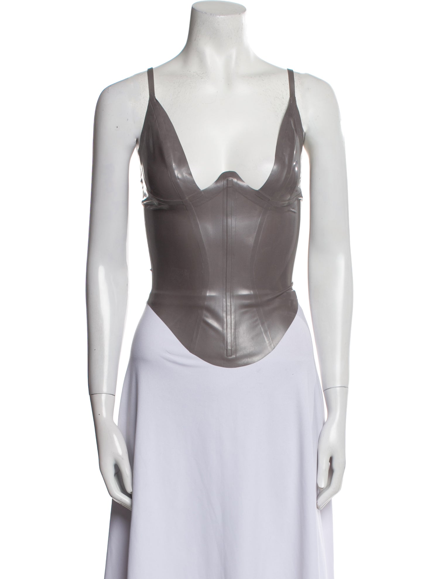 KHY V-Neck Sleeveless Crop Top w/ Tags