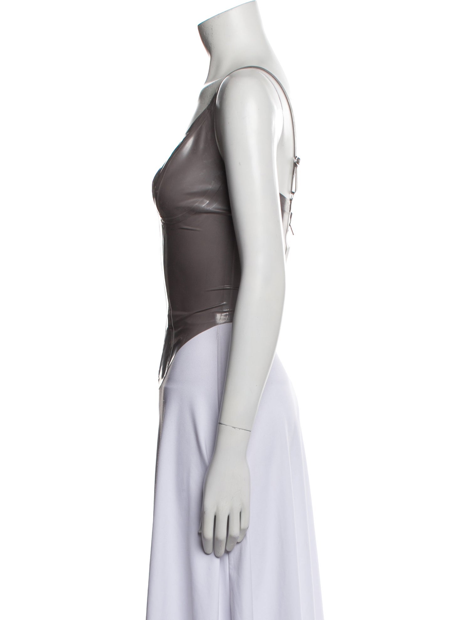 KHY V-Neck Sleeveless Crop Top w/ Tags