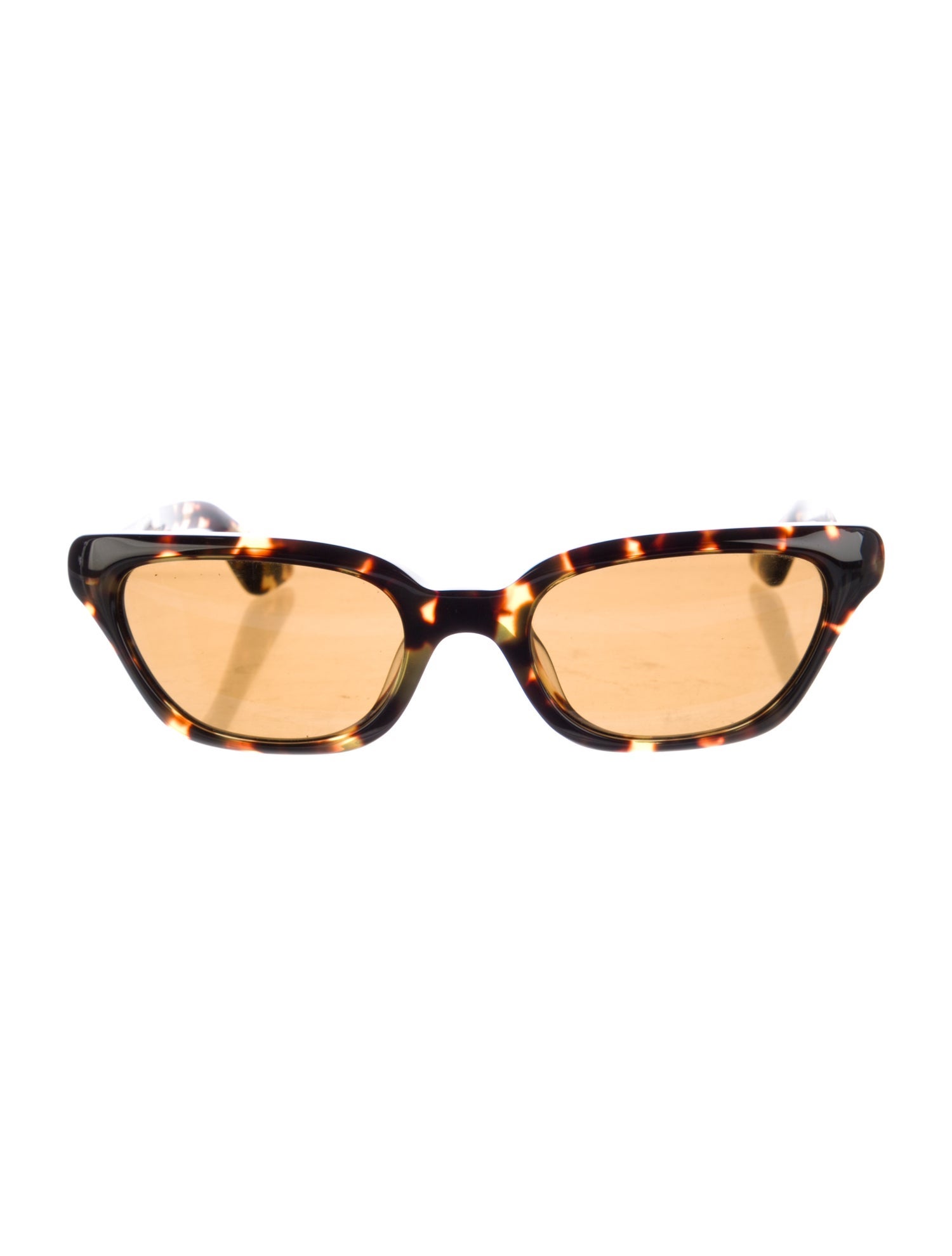KHIATE X OLIVER PEOPLES Cat-Eye Tinted Sunglasses