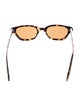 KHIATE X OLIVER PEOPLES Cat-Eye Tinted Sunglasses