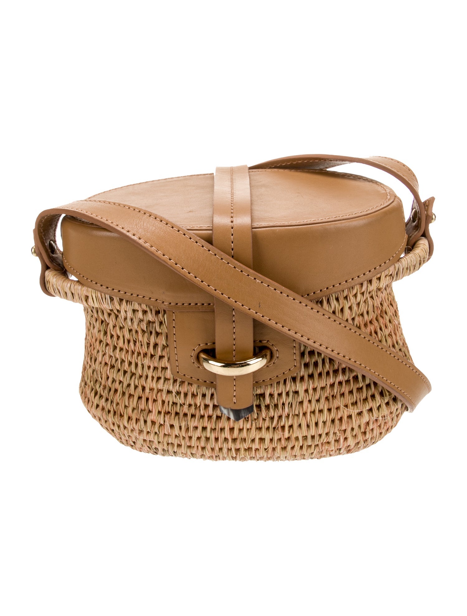 Khokho Leather Crossbody Bag