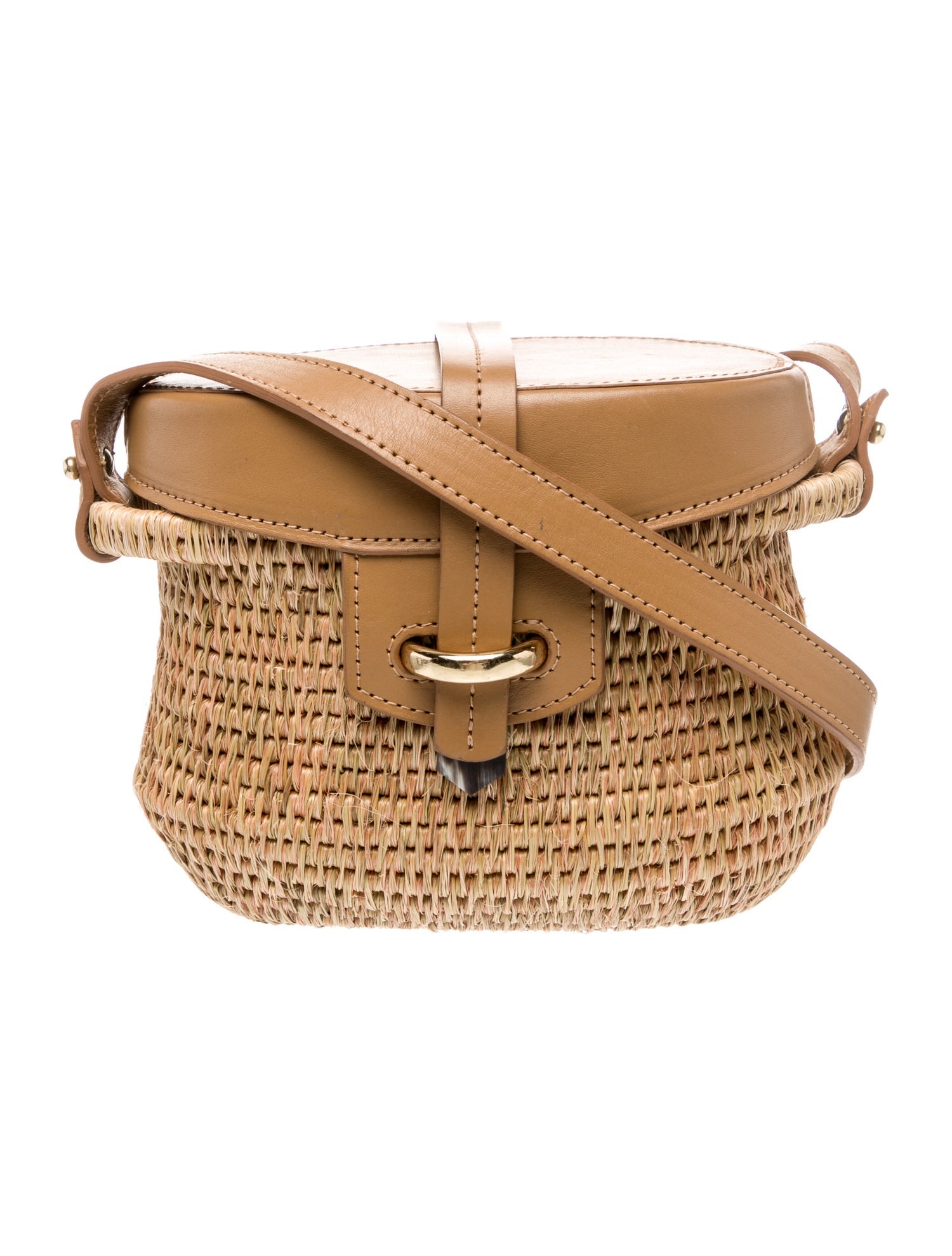 Khokho Raffia Crossbody Bag