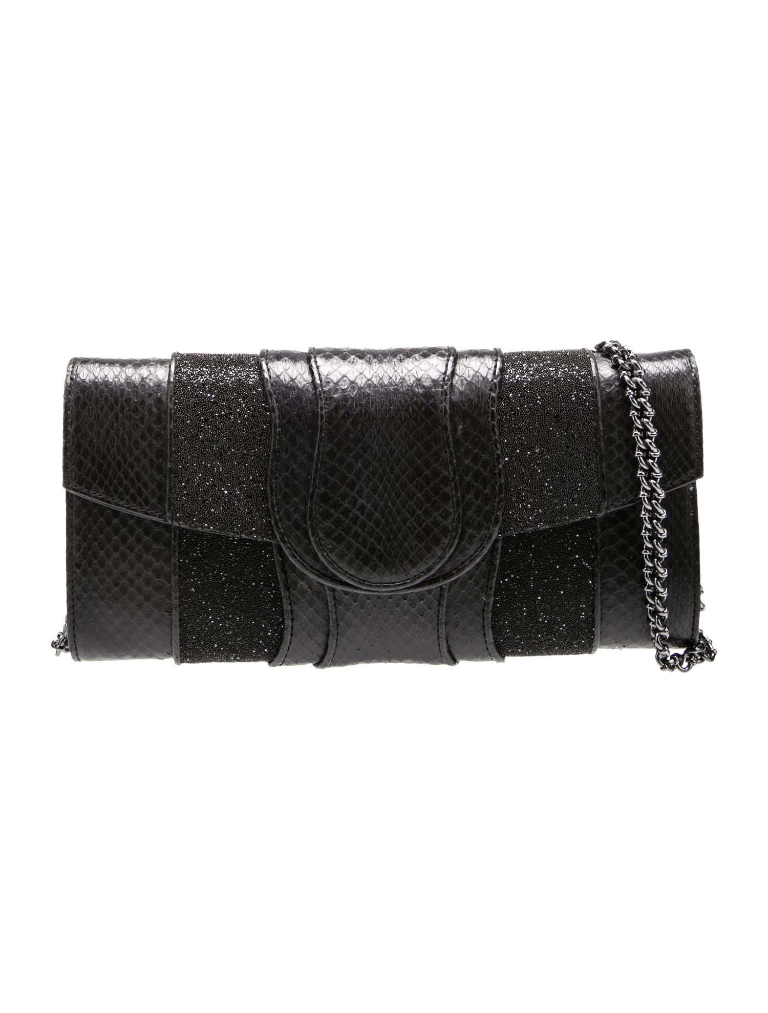 KHIRMA x Swarovski for Youngarts Snakeskin Clutch