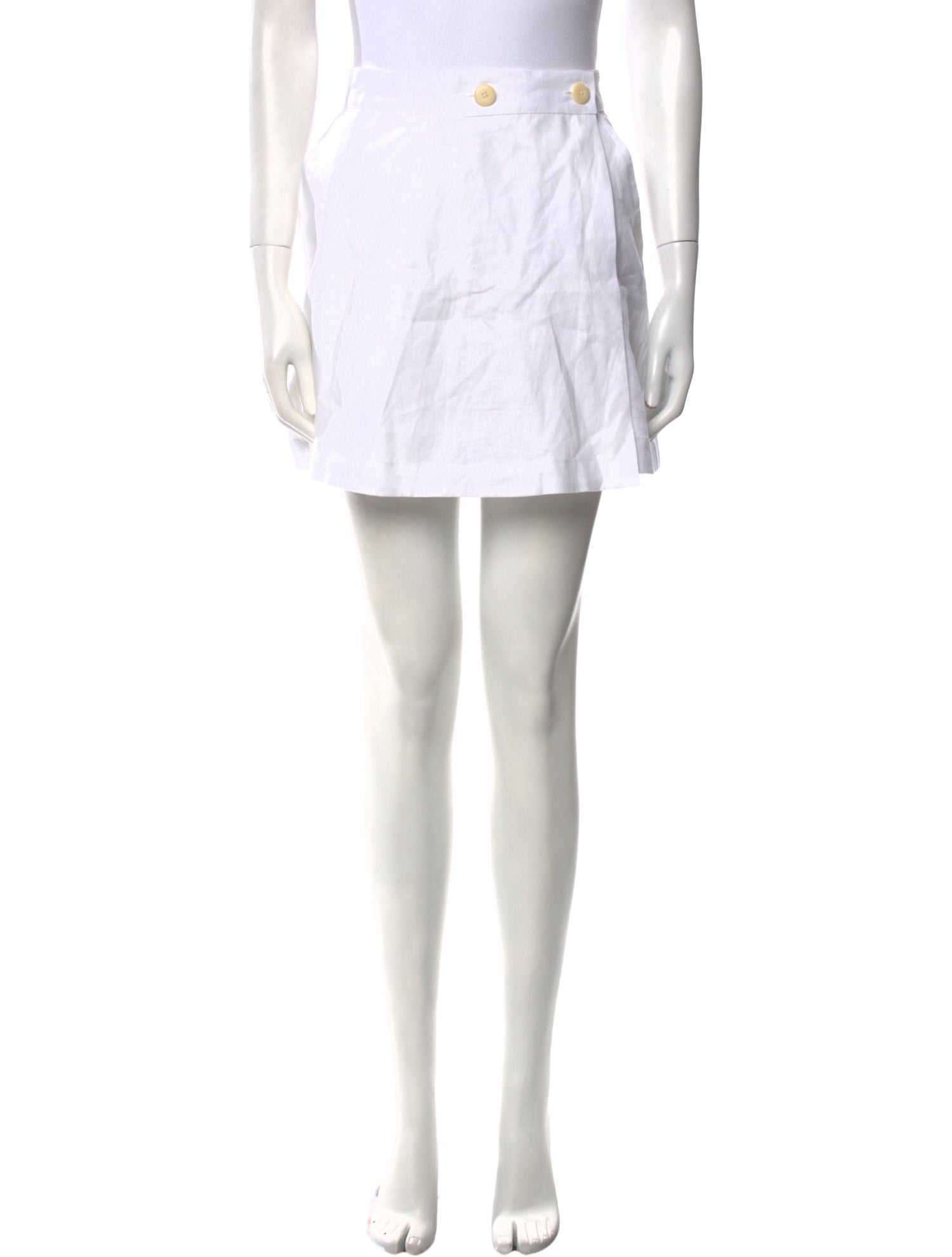 Ilana Kohn Linen Mini Shorts