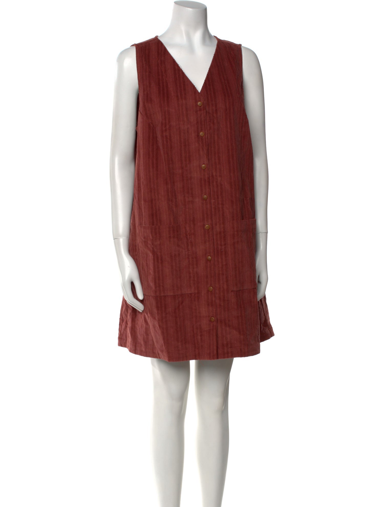 Ilana Kohn V-Neck Mini Dress