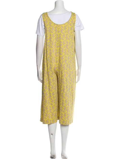 Ilana Kohn Printed Scoop Neck Jumpsuit