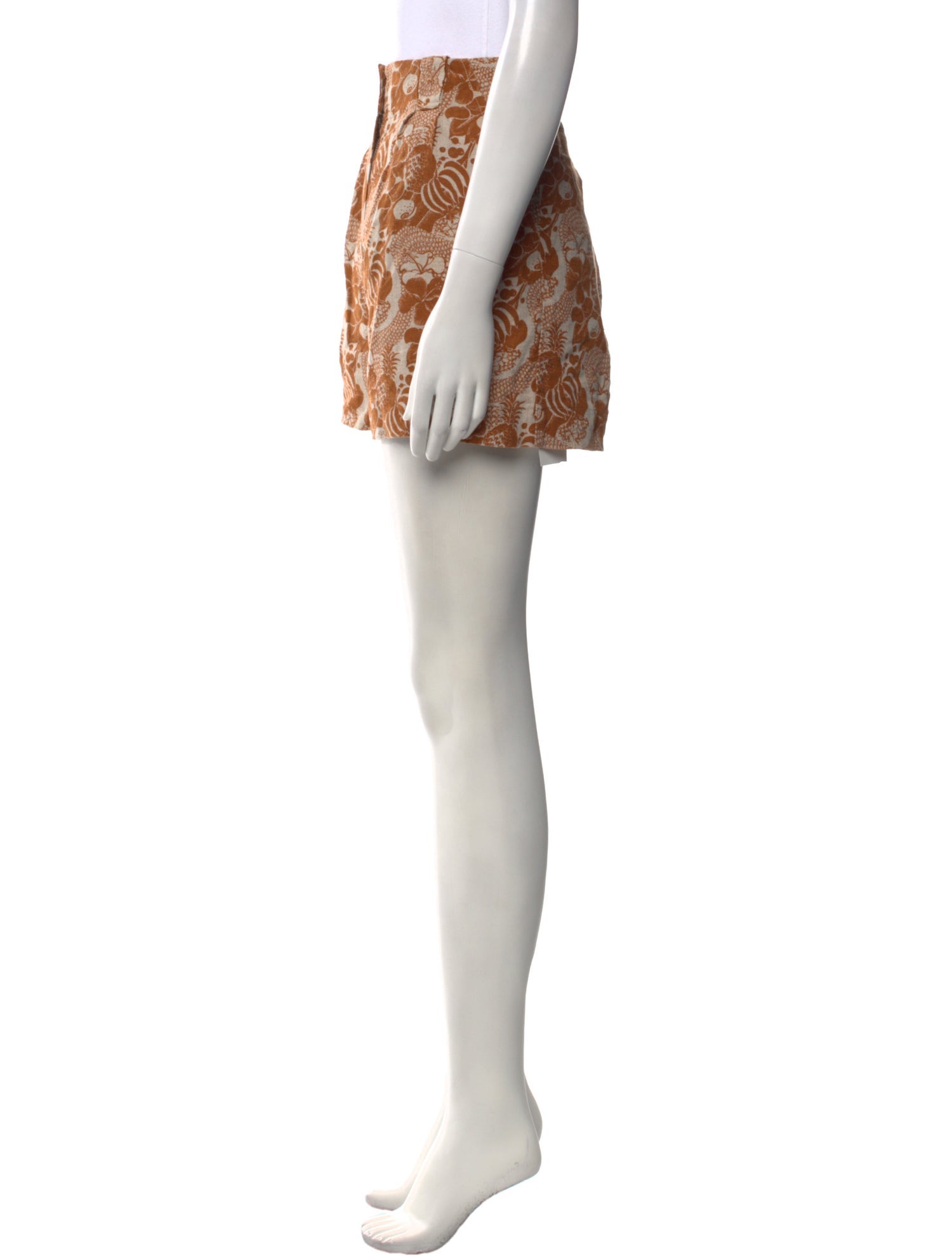 Ilana Kohn Linen Mini Shorts